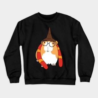 Guinea Pig Wizard Halloween Costume Crewneck Sweatshirt